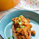 AIP Paleo Nightshade-Free Chili Stuffed Sweet Potatoes {Gluten-Free, Dairy-Free}| cleaneatingveggiegirl.com