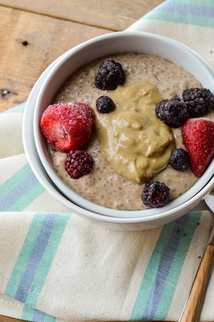 Paleo Banana-Free Chia Pudding {Gluten-Free, Grain-Free, Dairy-Free, Nightshade-Free, Nut-Free} | cleaneatingveggiegirl.com