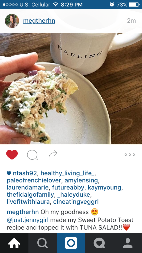 Screenshot Sunday {February 28, 2016} | cleaneatingveggiegirl.com