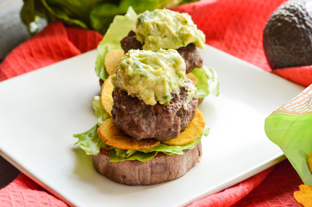 Nacho Burger Sliders on Sweet Potato Buns {AIP Paleo, Gluten-Free, Grain-Free, Dairy-Free, Egg-Free, Nightshade-Free, Whole 30}