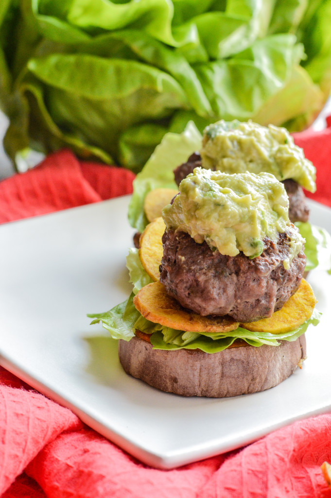 Nacho Burger Sliders on Sweet Potato Buns {AIP Paleo, Gluten-Free, Grain-Free, Dairy-Free, Egg-Free, Nightshade-Free, Whole 30}