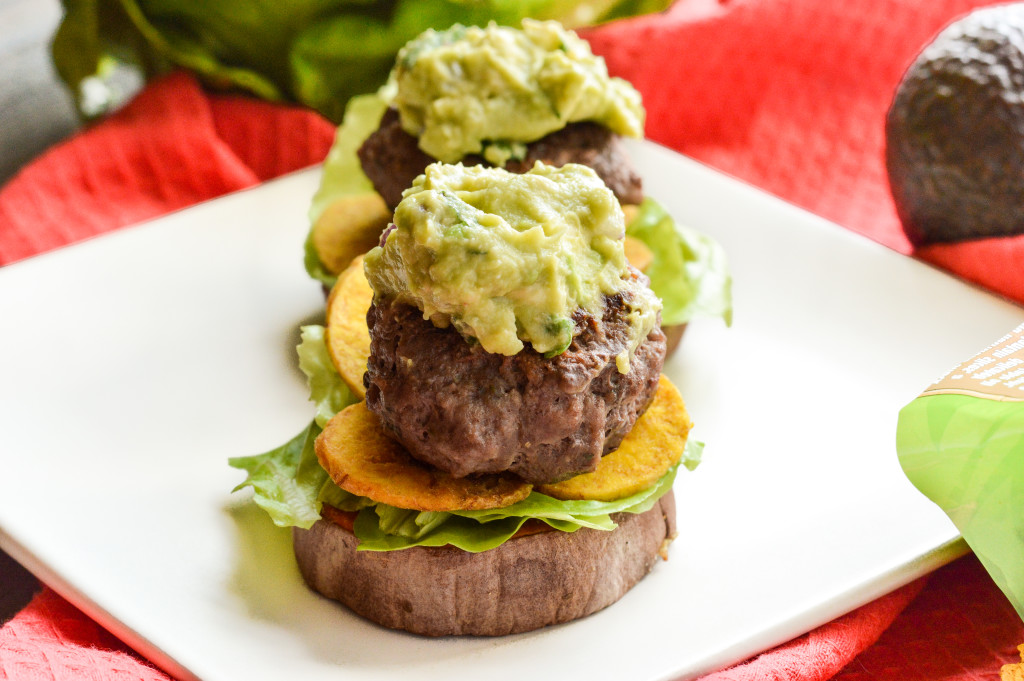 Nacho Burger Sliders on Sweet Potato Buns {AIP Paleo, Gluten-Free, Grain-Free, Dairy-Free, Egg-Free, Nightshade-Free, Whole 30}