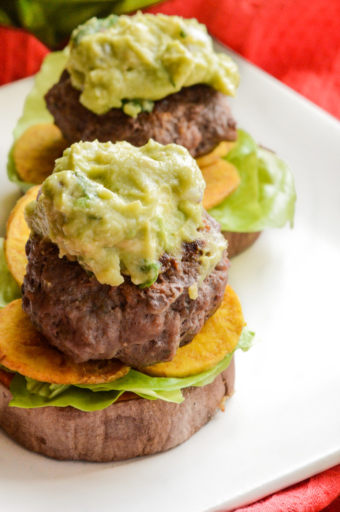 Nacho Burger Sliders on Sweet Potato Buns {AIP Paleo, Gluten-Free, Grain-Free, Dairy-Free, Egg-Free, Nightshade-Free, Whole 30}