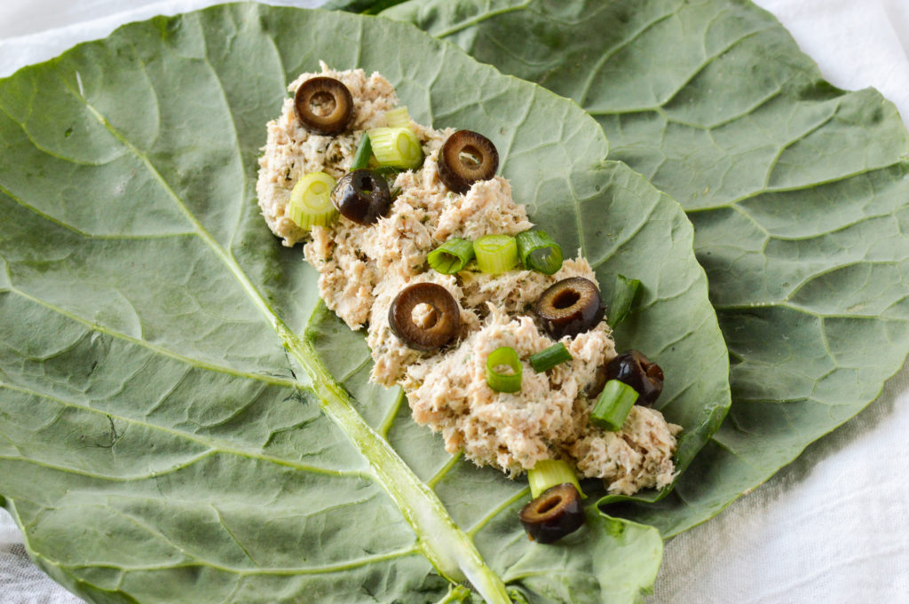 Healthier Ranch Seafood Salad {Paleo, Gluten-Free, Grain-Free, Dairy-Free, Nightshade-Free} | cleaneatingveggiegirl.com