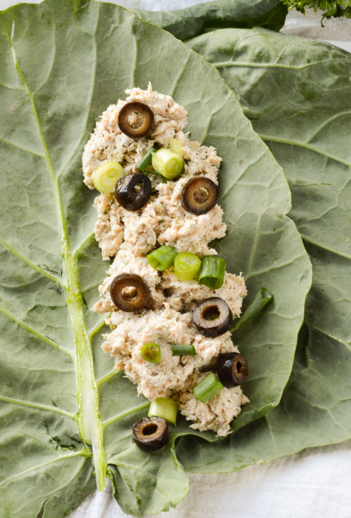 Healthier Ranch Seafood Salad {Paleo, Gluten-Free, Grain-Free, Dairy-Free, Nightshade-Free} | cleaneatingveggiegirl.com