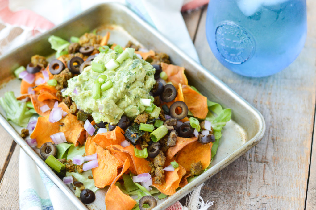 Paleo Nightshade-Free Sweet Potato Chip Nachos - Clean Eating Veggie Girl