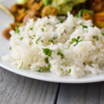Copycat Chipotle Cilantro Lime White Rice {Gluten-Free, Vegan, Nightshade-Free} | cleaneatingveggiegirl.com