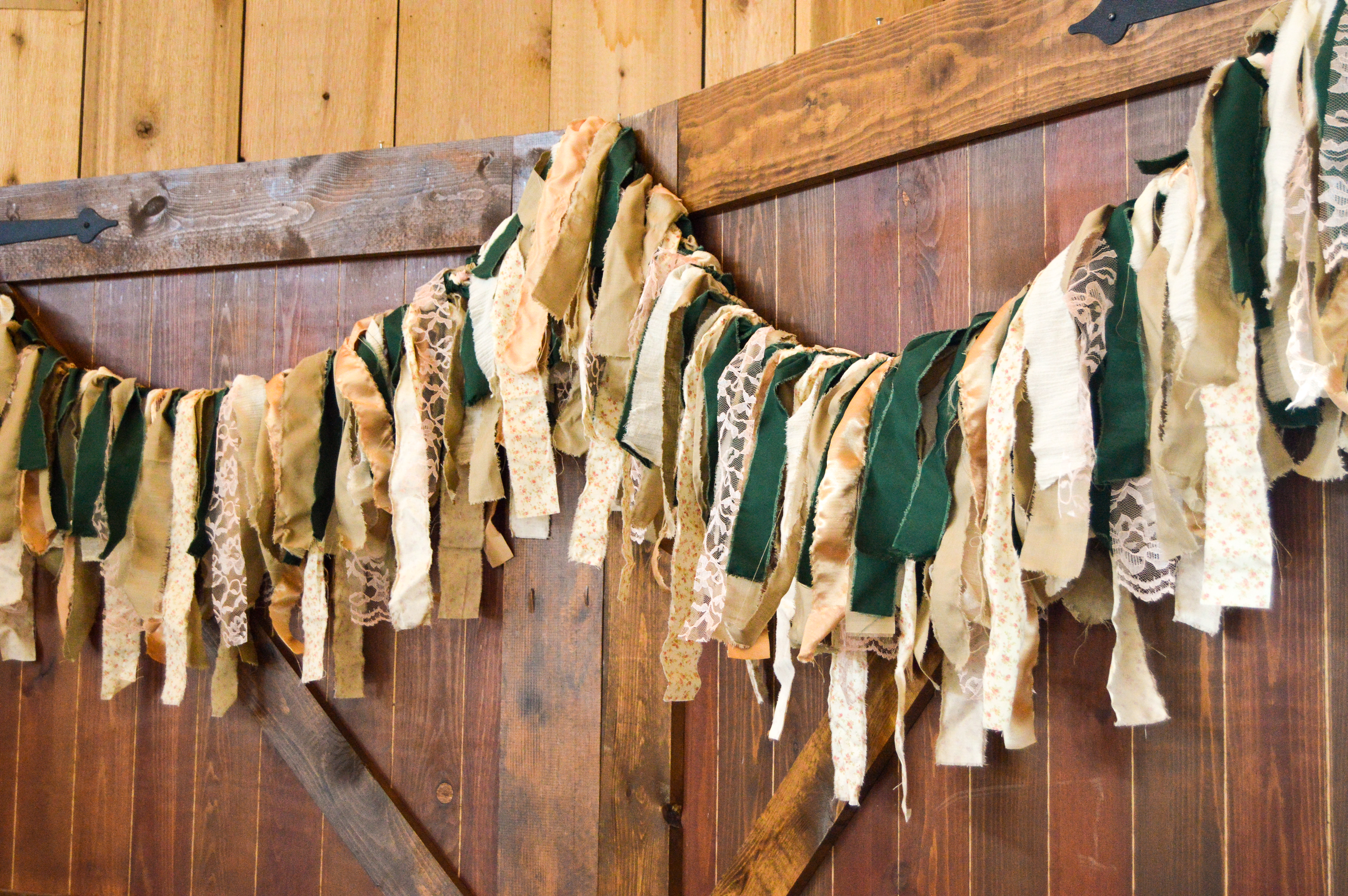 How To Make A Fabric Garland For A Wedding Clean Eating Veggie Girl