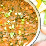 Nightshade-Free Vegetable Beef Soup {AIP Paleo, Gluten-Free, Grain-Free, Dairy-Free, Soy-Free, Whole 30} | cleaneatingveggiegirl.com