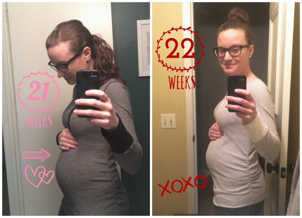Week 22 Pregnancy Update | cleaneatingveggiegirl.com