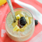 The perfect Breakfast! SunButter and Jelly Chia Pudding {Paleo, Vegan, Vegetarian, Dairy-Free, Gluten-Free, Grain-Free, Soy-Free, Nightshade-Free} | cleaneatingveggiegirl.com