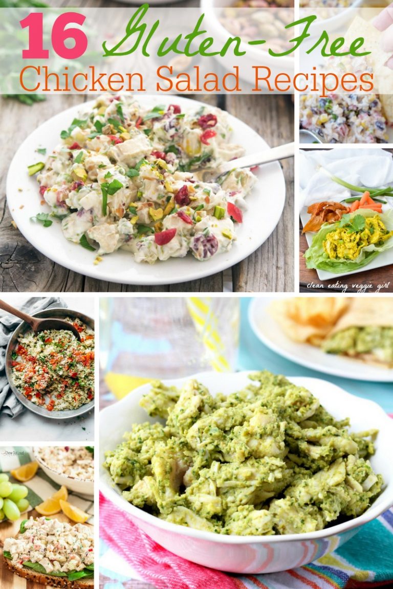 16 Gluten-Free Chicken Salad Recipes - Clean Eating Veggie Girl