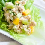 Paleo Tropical Tuna Salad {Gluten-Free, Grain-Free, Dairy-Free, Nightshade-Free, Soy-Free, Nut-Free, Pescetarian} | cleaneatingveggiegirl.com