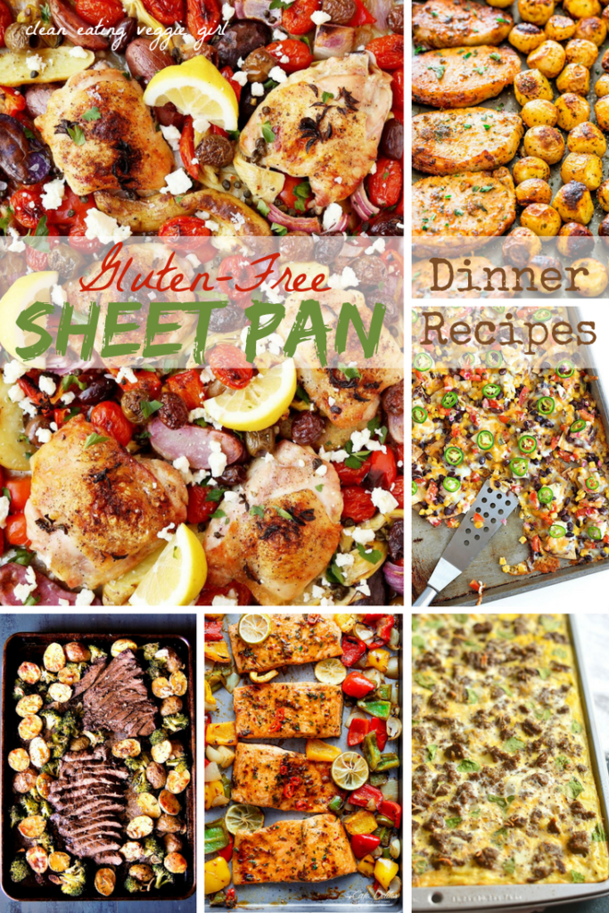 Gluten-Free Sheet Pan Dinner Recipes | cleaneatingveggiegirl.com