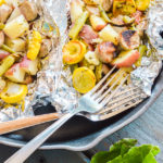 Chicken Sausage and Vegetable Foil Packets are perfect for the grill. They're Paleo, gluten-free, dairy-free, healthy, and easy!