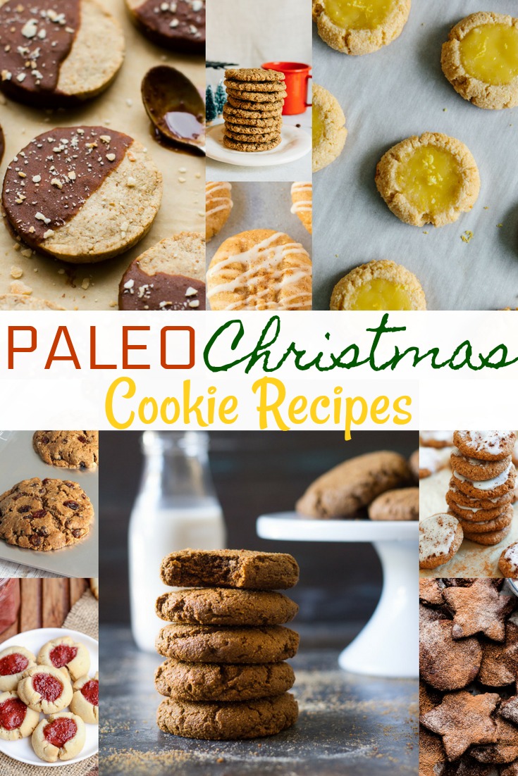 12 Paleo Christmas Cookie Recipes that are gluten-free, dairy-free, and perfect for all of your holiday gatherings. Bring a delicious dessert to your meal or Christmas cookie exchange party! #Christmas #holiday #cookies #Paleo