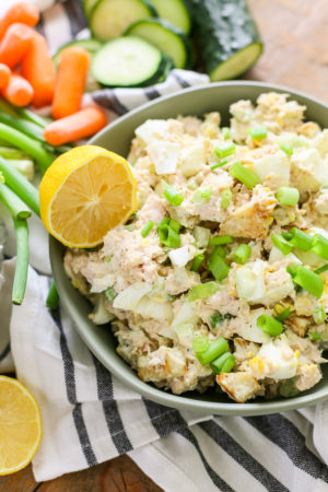 The Ultimate Triple Tuna Egg Potato Salad