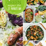 Collage of Green Gluten Free Recipes for St. Patrick's Day