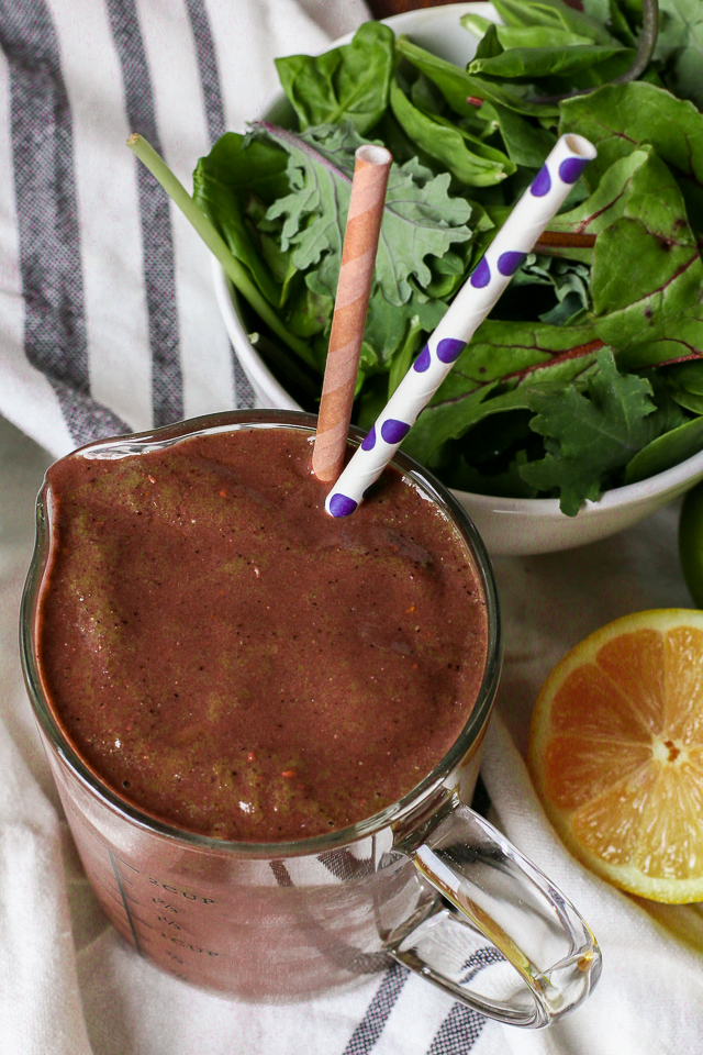 AIP Paleo Sour Patch Kids Berry Smoothie